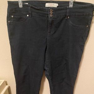 Torrid size 22w jeans